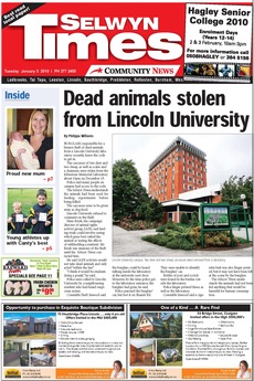 Selwyn Times - January 5th 2010