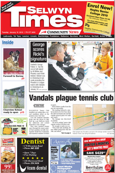 Selwyn Times - January 19th 2010