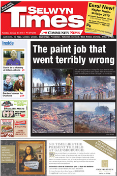 Selwyn Times - January 26th 2010