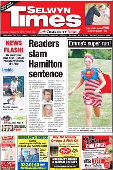 Selwyn Times - February 16th 2010