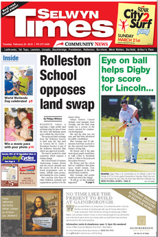 Selwyn Times - February 23rd 2010