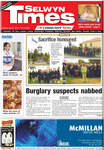 Selwyn Times - April 27th 2010