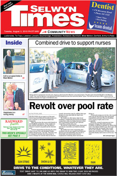 Selwyn Times - August 3rd 2010