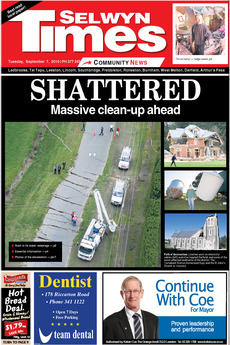 Selwyn Times - September 7th 2010