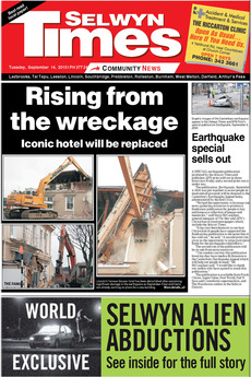 Selwyn Times - September 14th 2010