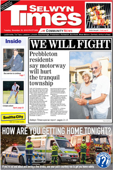 Selwyn Times - November 30th 2010