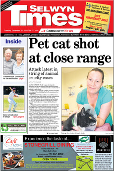 Selwyn Times - December 21st 2010