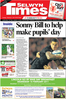Selwyn Times - February 8th 2011