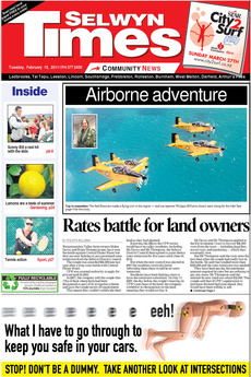 Selwyn Times - February 15th 2011