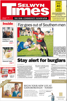 Selwyn Times - May 17th 2011