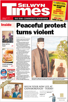 Selwyn Times - June 14th 2011