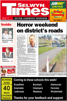 Selwyn Times - July 5th 2011
