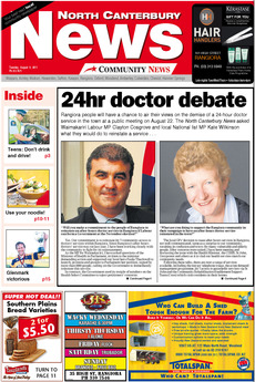 North Canterbury News - August 9th 2011