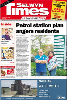 Selwyn Times - October 18th 2011