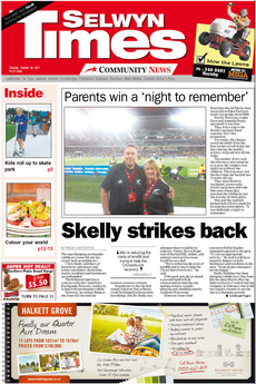 Selwyn Times - October 25th 2011