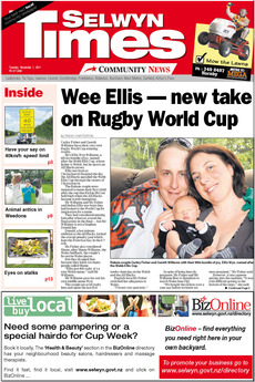 Selwyn Times - November 1st 2011