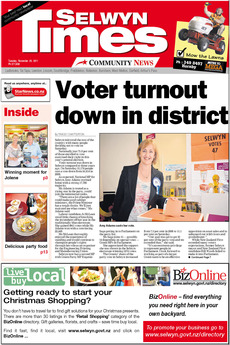 Selwyn Times - November 29th 2011