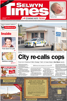 Selwyn Times - March 6th 2012