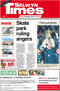 Selwyn Times - April 3rd 2012