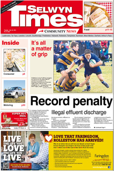 Selwyn Times - July 24th 2012
