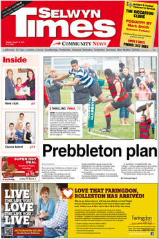 Selwyn Times - August 14th 2012
