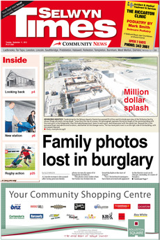 Selwyn Times - September 11th 2012