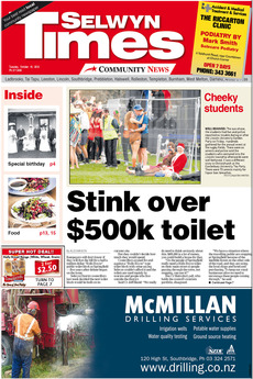 Selwyn Times - October 16th 2012