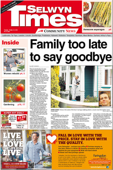 Selwyn Times - October 23rd 2012