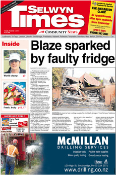 Selwyn Times - November 6th 2012