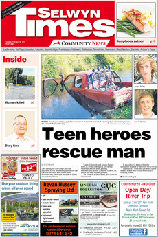 Selwyn Times - February 12th 2013