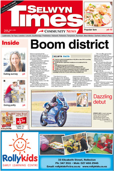 Selwyn Times - April 2nd 2013