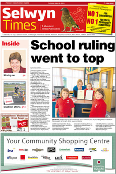 Selwyn Times - May 28th 2013