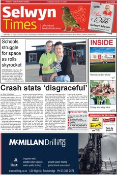 Selwyn Times - August 20th 2013