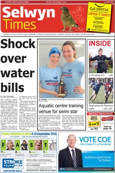 Selwyn Times - September 3rd 2013