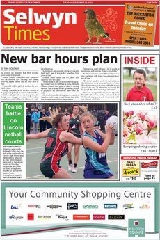 Selwyn Times - September 10th 2013