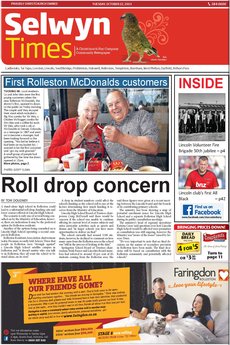 Selwyn Times - October 22nd 2013