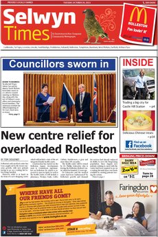 Selwyn Times - October 29th 2013