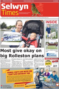 Selwyn Times - December 3rd 2013