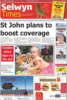 Selwyn Times - January 21st 2014