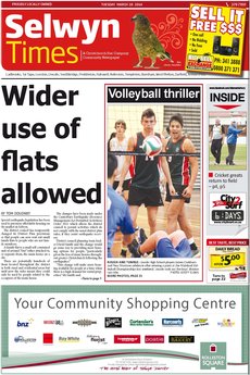 Selwyn Times - March 18th 2014