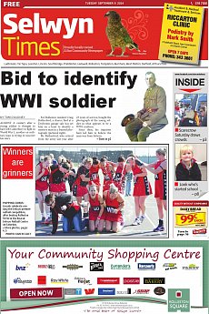 Selwyn Times - September 9th 2014