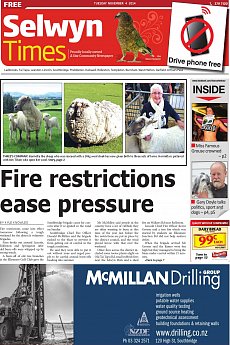 Selwyn Times - November 4th 2014