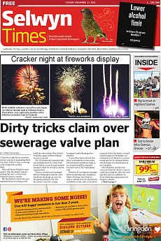Selwyn Times - November 11th 2014
