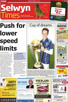 Selwyn Times - February 3rd 2015