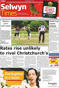 Selwyn Times - March 3rd 2015