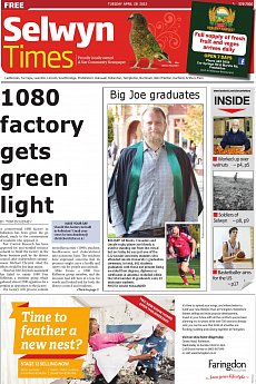 Selwyn Times - April 28th 2015