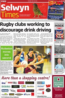 Selwyn Times - May 26th 2015