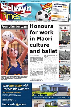 Selwyn Times - June 2nd 2015