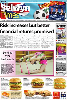 Selwyn Times - June 23rd 2015