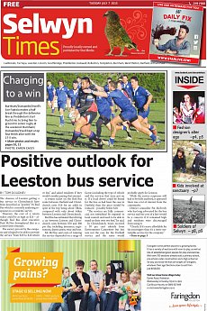 Selwyn Times - July 7th 2015